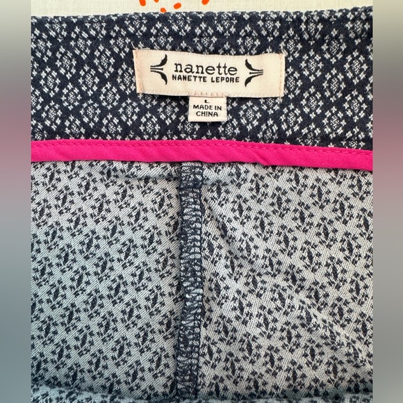 Nanette Lepore navy leggings - Size L - Picture 6 of 6